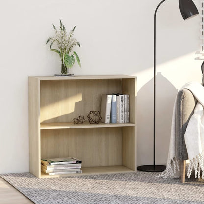 vidaXL Bookcase 80x30x76.5 cm Engineered Wood