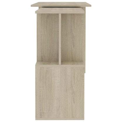 vidaXL Desk | Sonoma oak | Engineered Wood | 200x50x76 cm | Rotatable | Desk 6