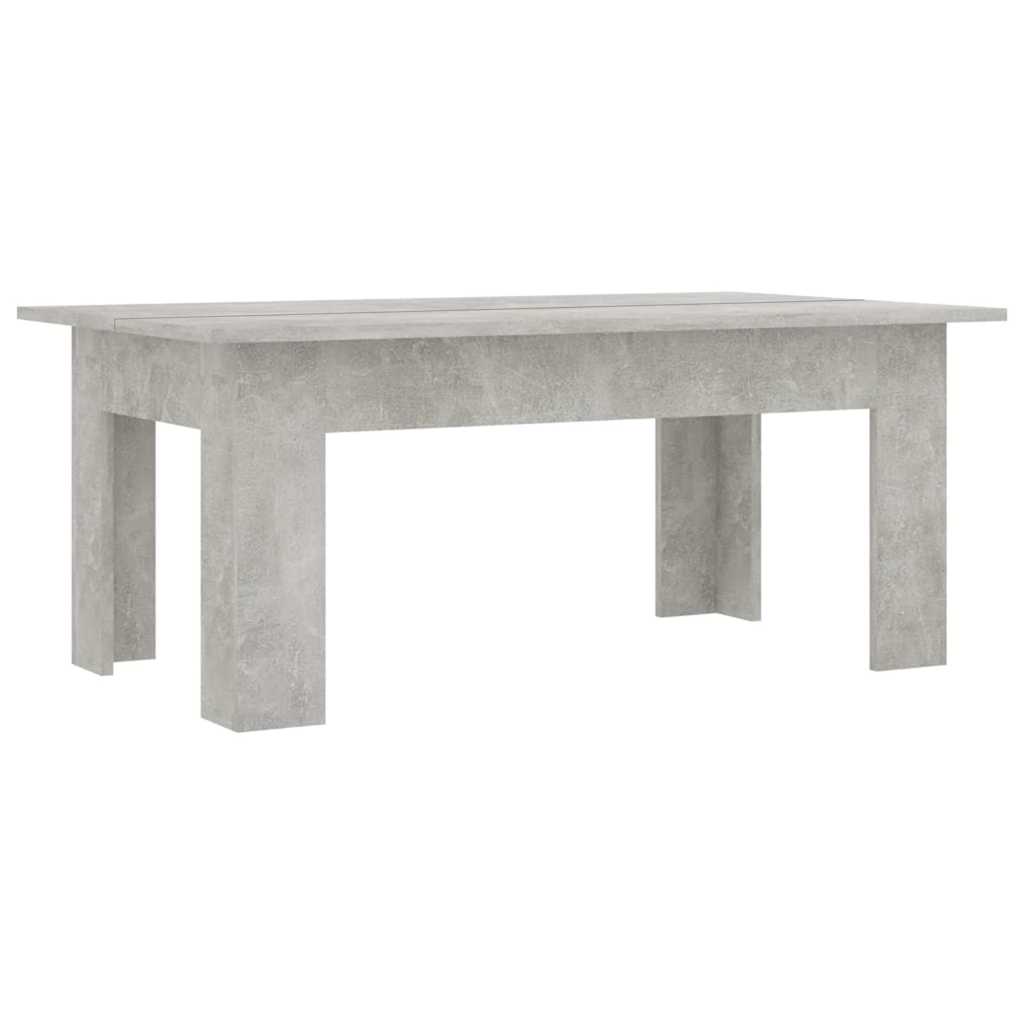 vidaXL Coffee Table | Concrete grey | Engineered wood | Medium | Simplistic 2