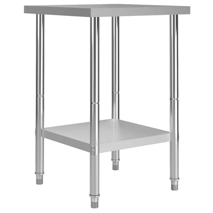 Kitchen Work Table Stainless Steel 60 cm 85 cm