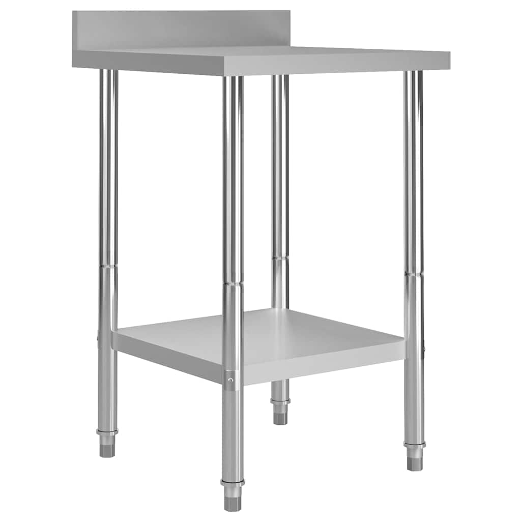 Kitchen Work Table Stainless Steel 60 cm 93 cm