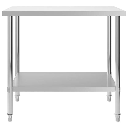 Kitchen Work Table Stainless Steel 100 cm 85 cm