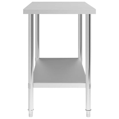 Kitchen Work Table Stainless Steel 100 cm 85 cm