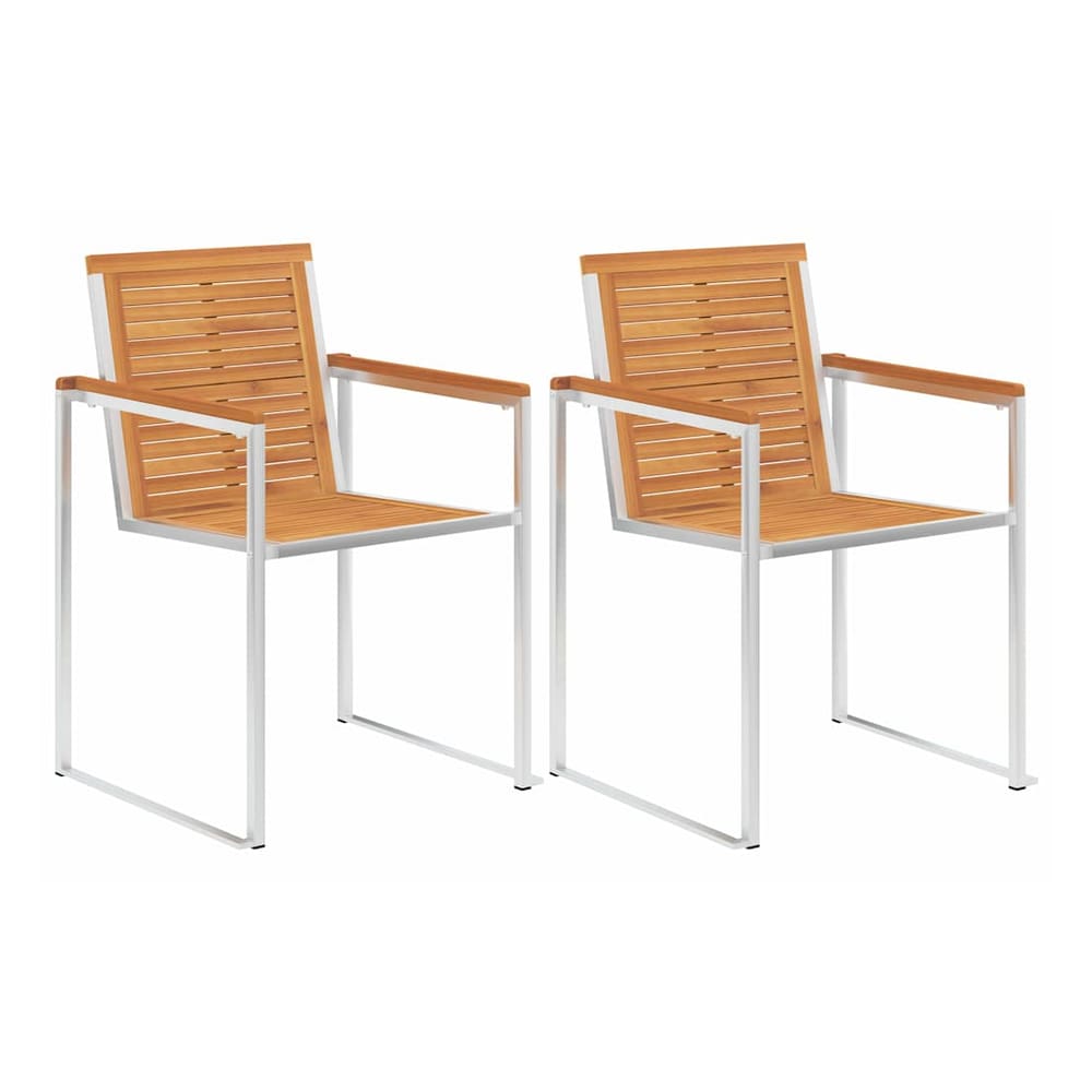 Garden Chairs and Stainless Steel 2