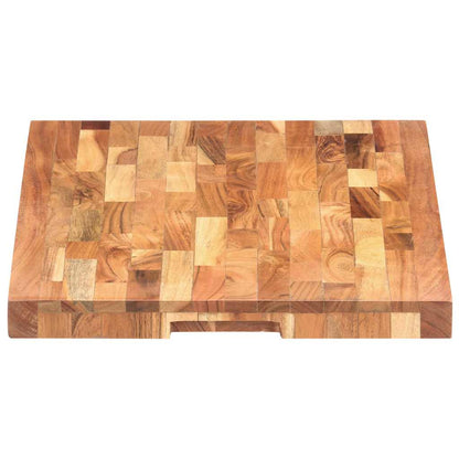 vidaXL Chopping Board 60x40x4 cm Solid Acacia Wood 3