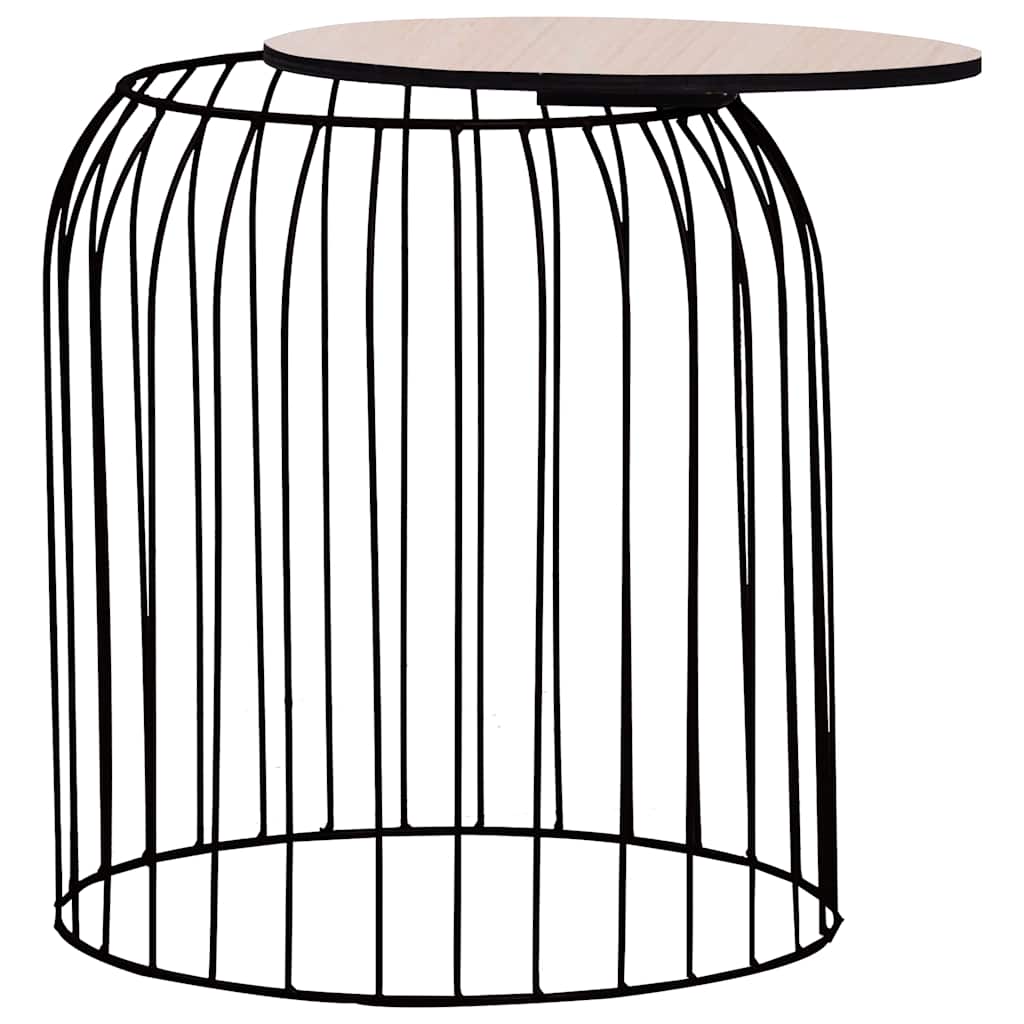 vidaXL Coffee Tables 3 pcs Black 6