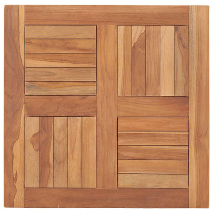 vidaXL Table Top Solid Teak Wood 60x60x2.5 cm 2