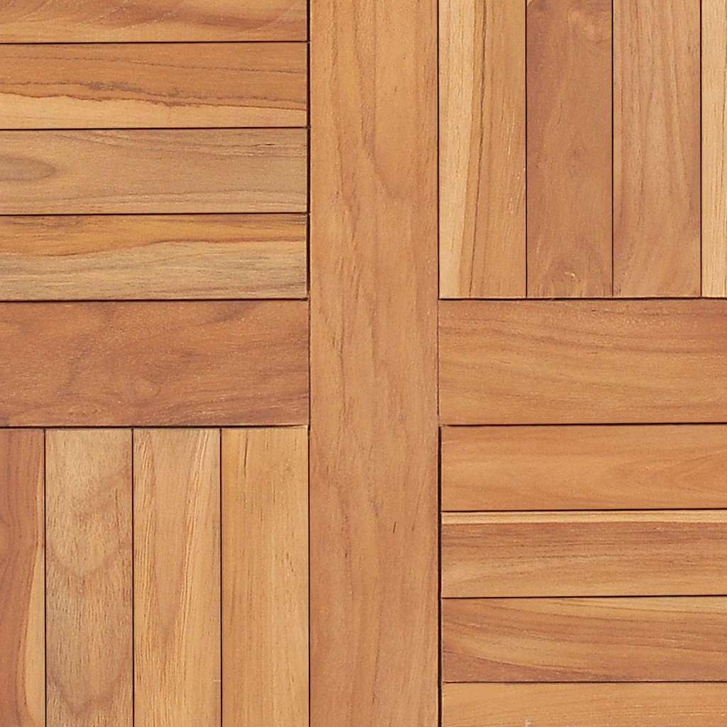 vidaXL Table Top Solid Teak Wood 60x60x2.5 cm 6