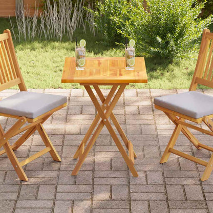 vidaXL Table Top Solid Teak Wood 60x60x2.5 cm 1