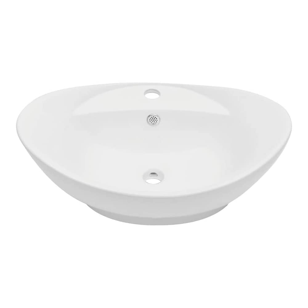 Two Bathroom Furniture Set Ceramic Brown