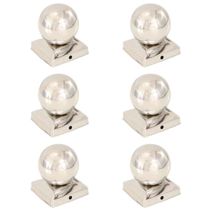 vidaXL Post Caps 6 pcs Globe Final