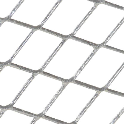 vidaXL Garden Sieve | Galvanised Steel | Foldable | Garden Sieve | Rectangular 5