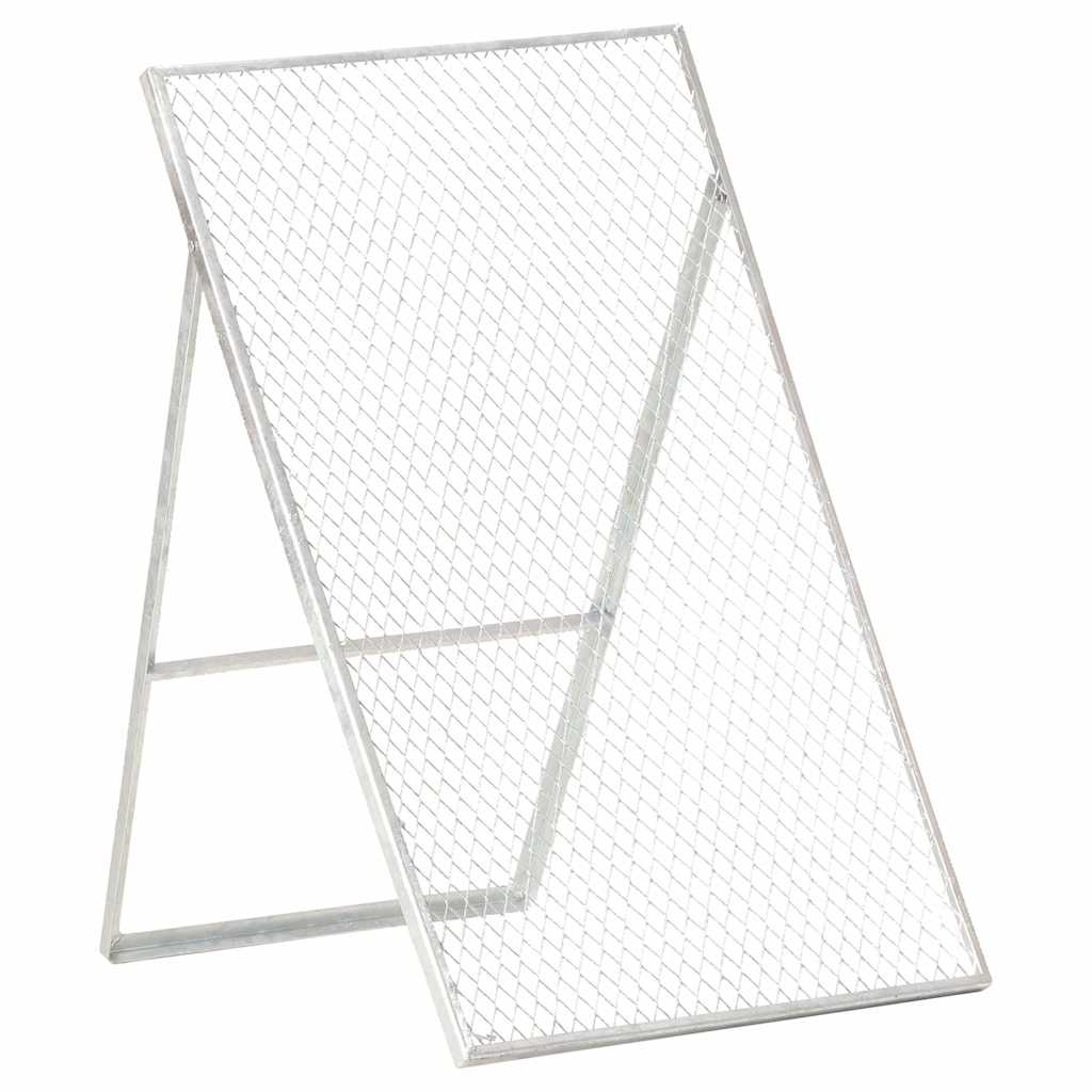 146152 vidaXL Garden Sieve Galvanised Steel 1