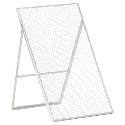 146152 vidaXL Garden Sieve Galvanised Steel 1