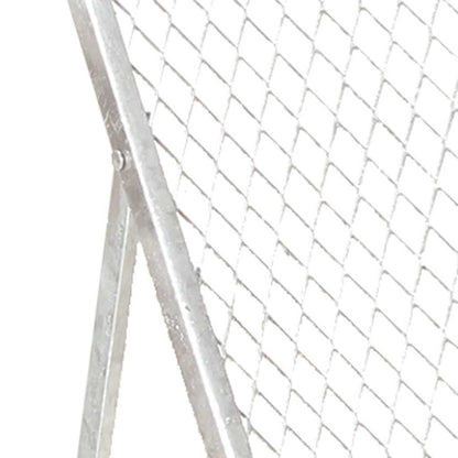 146152 vidaXL Garden Sieve Galvanised Steel 2