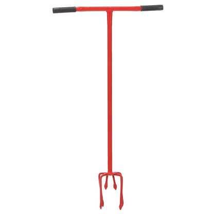 vidaXL Garden Claw | Red | Steel, PE | 97 cm long | Ergonomic | Garden Claw 2