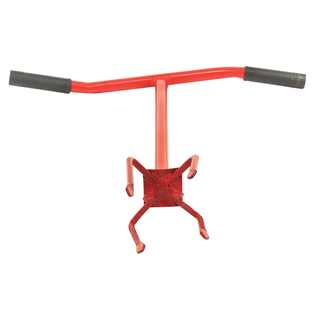 vidaXL Garden Claw | Red | Steel, PE | 97 cm long | Ergonomic | Garden Claw 3