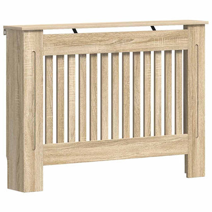 vidaXL Radiator Cover 112x19x81.5 cm Engineered Wood 2