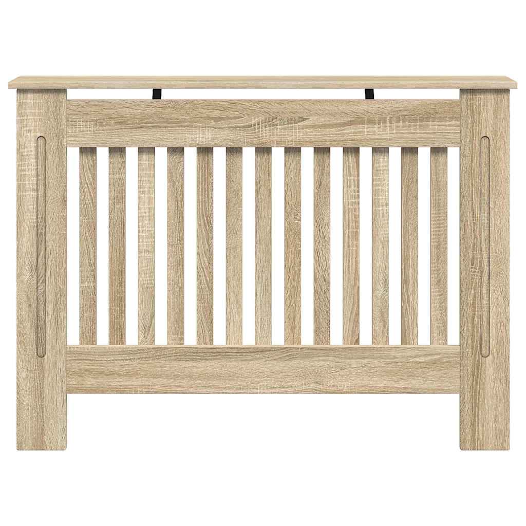 vidaXL Radiator Cover 112x19x81.5 cm Engineered Wood 4