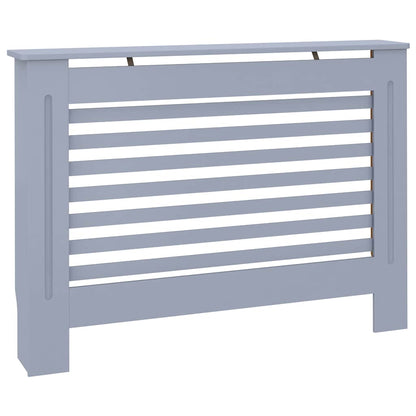 vidaXL Radiator Cover Anthracite 112x19x81.5 cm MDF 2
