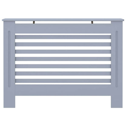 vidaXL Radiator Cover Anthracite 112x19x81.5 cm MDF 3