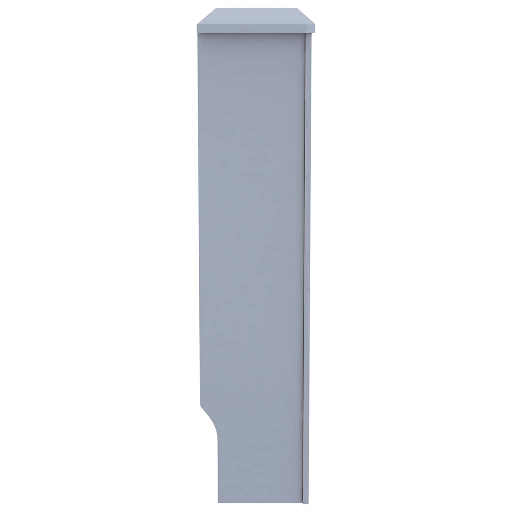 vidaXL Radiator Cover Anthracite 112x19x81.5 cm MDF 4