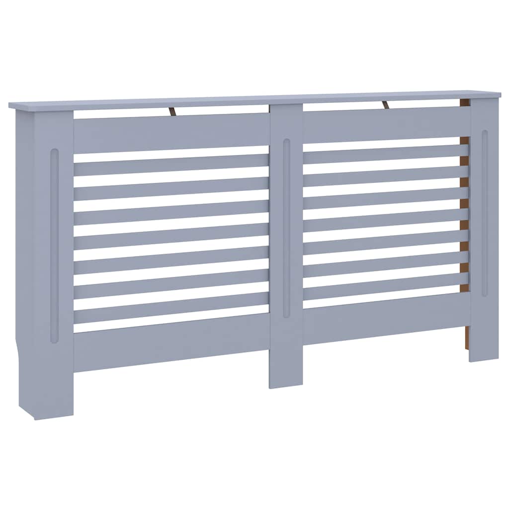 288185 vidaXL Radiator Cover Anthracite 152x19x81,5 cm MDF 2