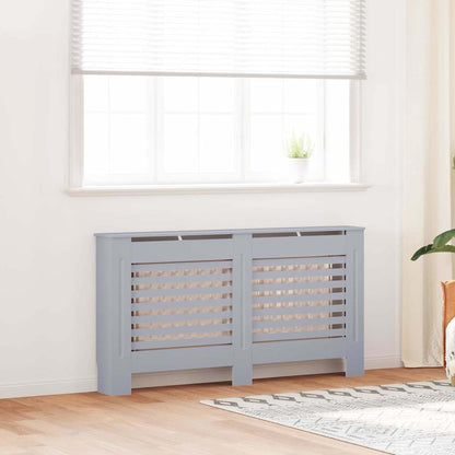 288185 vidaXL Radiator Cover Anthracite 152x19x81,5 cm MDF 1