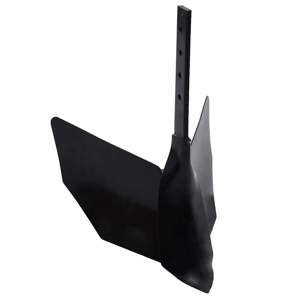 vidaXL Tiller Plough Attachment | Black | Metal | Medium 1