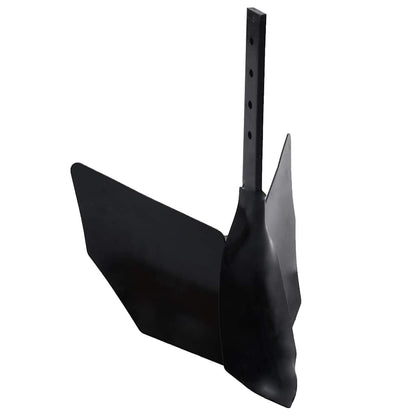 vidaXL Tiller Plough Attachment | Black | Metal | Medium 1