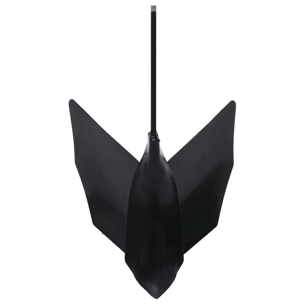 vidaXL Tiller Plough Attachment | Black | Metal | Medium 2