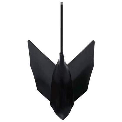 vidaXL Tiller Plough Attachment | Black | Metal | Medium 2