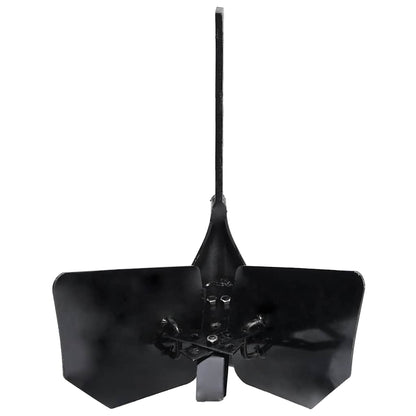 vidaXL Tiller Plough Attachment | Black | Metal | Medium 3