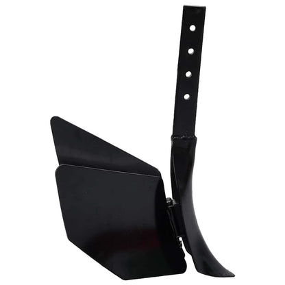 vidaXL Tiller Plough Attachment | Black | Metal | Medium 5