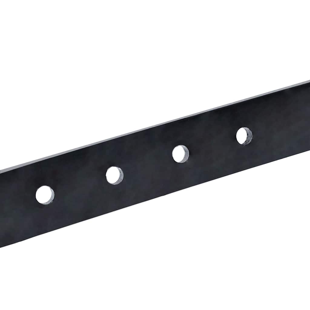 vidaXL Tiller Plough Attachment | Black | Metal | Medium 6