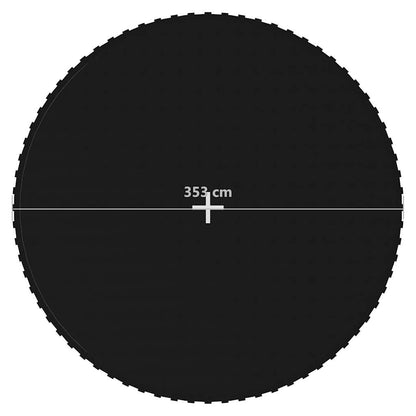 vidaXL Jumping Mat | Black | Polypropylene | 3.53 metres 6
