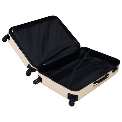 vidaXL Hardcase Trolley Gold ABS 5
