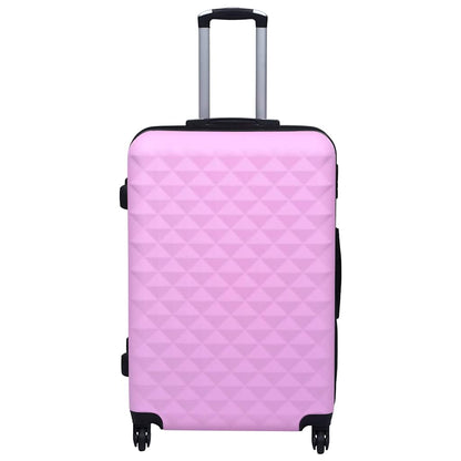 vidaXL Hardcase Trolley Pink ABS 2