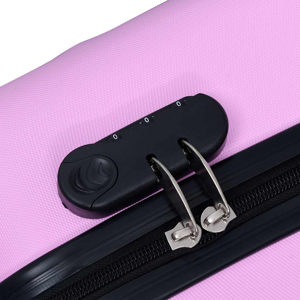 vidaXL Hardcase Trolley Pink ABS 6