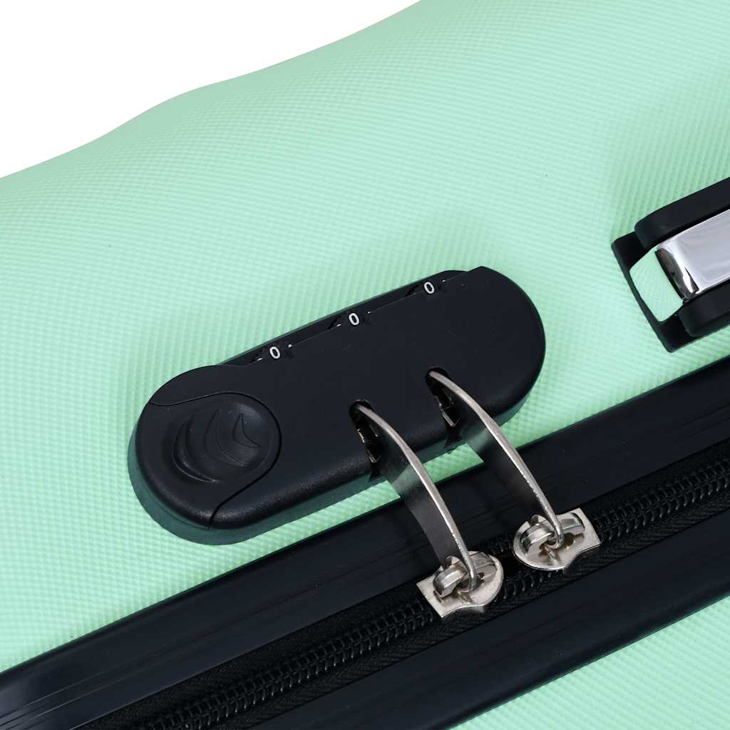 vidaXL Hardcase Trolley Mint ABS 6