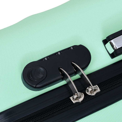 vidaXL Hardcase Trolley Mint ABS 6