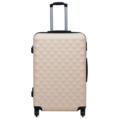 vidaXL Hardcase Trolley Set 2 pcs Gold ABS 2