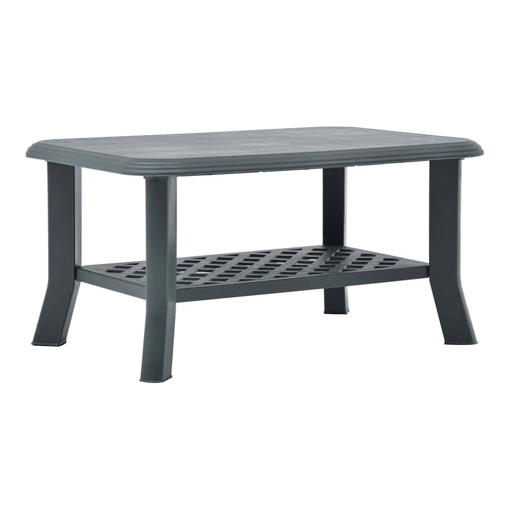 vidaXL Coffee Table 90x60x46 cm Plastic