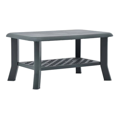 vidaXL Coffee Table 90x60x46 cm Plastic