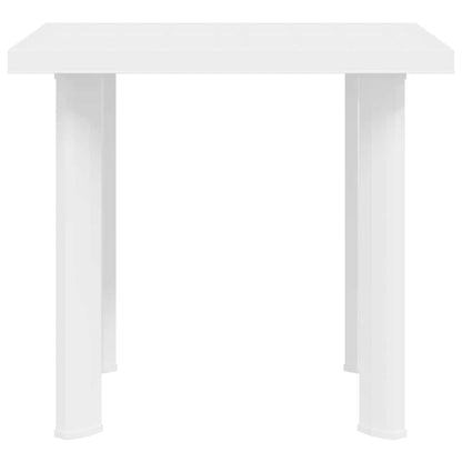 vidaXL Garden Table | White | Plastic | Medium | Lightweight | Garden Table 5