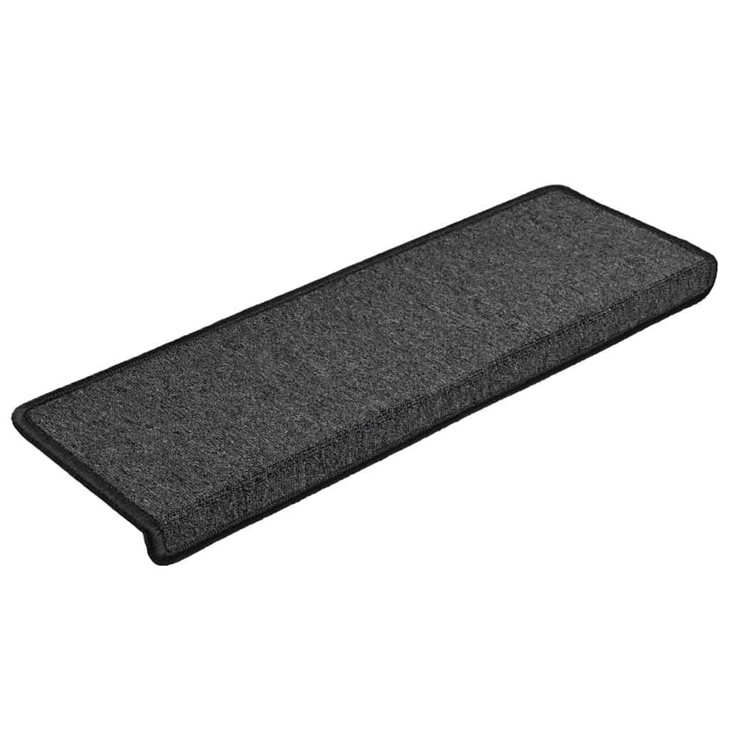 vidaXL Carpet Stair Tread |  Set of 15 | Anthracite 3