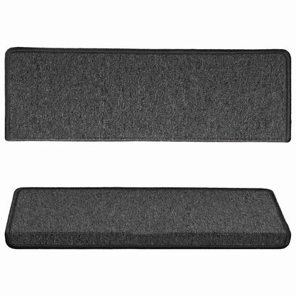 vidaXL Carpet Stair Tread |  Set of 15 | Anthracite 4