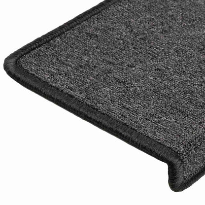 vidaXL Carpet Stair Tread |  Set of 15 | Anthracite 6