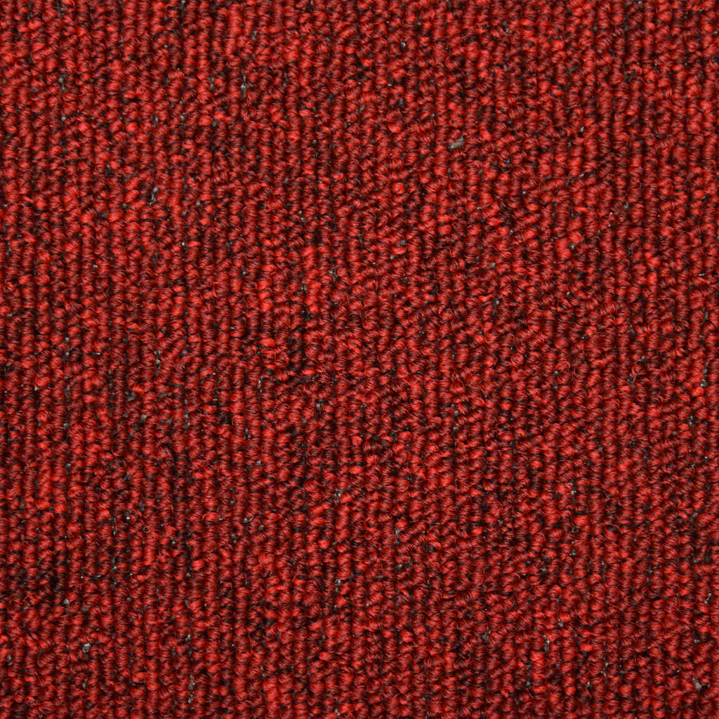 vidaXL Stair Mats 15 pcs 65x21x4 cm Red Rectangular Edge 5