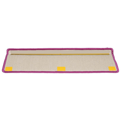 vidaXL Carpet Stair Tread | Set of 15 | Violet | 100% polypropylene | 65x21x4 cm 5